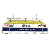Personalized Coors Banquet Stained Glass 40 in. Pool Light