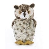 Aurora Plush Osmond Horned Owl 8" Mini Flopsie