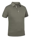 SALEWA Herren Polohemd BAOBAB 2 DRY short sleeve POLO, walnut, S