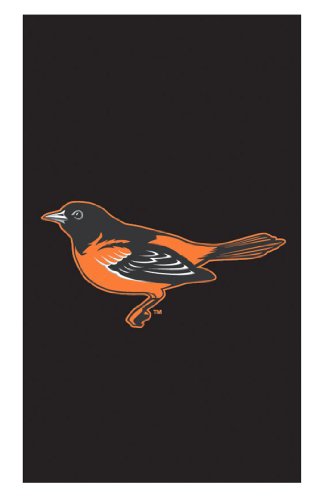 Roller Shades MLB Baltimore Orioles Cap Logo - Black Background 0552_0003
