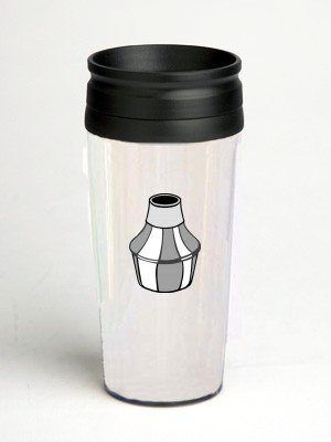 16 oz. Double Wall Insulated Tumbler with trumpet harmon mute - Paper Insert