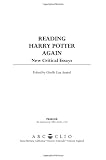 Reading Harry Potter Again: New Critical Essays