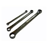 Snap-on ストレートショートメガネレンチセット 3ピース/0度 XDHSFM3P