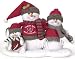Tampa Bay Buccaneers Table Top Snow Family