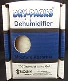 Dry-Packs Reuseable Portable Dehumidifier - 200 Gram Silica Gel - Protects 15 CU FT!