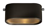 Hinkley Lighting 1526BZ Under Bench Light, 12 Watt T-5 Wedge Base Light Bulb, Bronze
