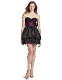 Betsey Johnson Women's Black Strapless Dress