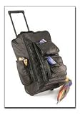 EmbassyTM Italian StoneTM Design Genuine Leather Backpack/Cart