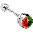 BLINKING LIGHT Barbell - red green