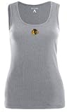 Chicago Blackhawks Womens Fan Tank Top (Grey) - Medium