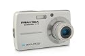 Praktica luxmedia 10-TS Digitalkamera (10 Megapixel, 3-fach opt. Zoom, 3,0" Display als Touchscreen, Bildstabilisator) silber