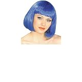 Super Model Wigs Halloween Wigs Blue