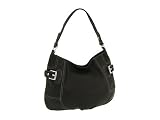 Michael Kors New Brookville Large Black Leather Shoulder Handbag