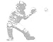 Catcher Shadow Mural