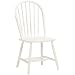 Bolton Furniture Bow Back Chair White