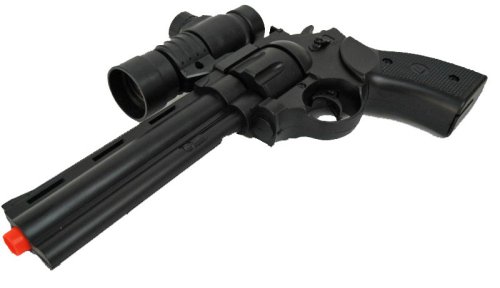 NEW 11 Full Semi Electric Revolver Airsoft Pistol Gun