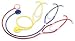 Health & Personal Care : Disposable Nurse Lightweight Single-head Stethoscopes-Blue