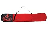 Snowboard bag Board bag FREERIDER with Design-Print with Shoulderstrap black/red original PAUL KURZ