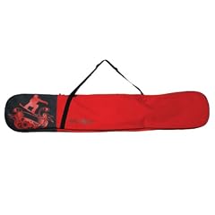 Snowboardtasche Boardbag FREERIDER mit Design-Print beidseitig mit Schulterriemen schwarz/rot PAUL KURZ