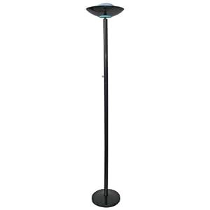 ORE-International-3030BK-Halogen-Torchiere-Black