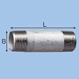 ステンレス 長ニップル （1-1/4B）×75L SUS304 NI