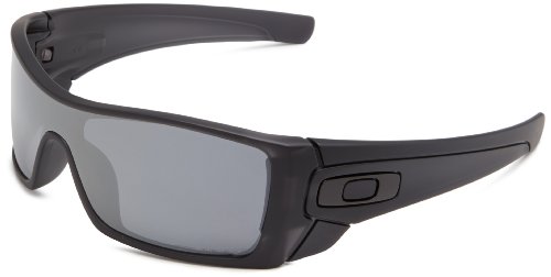 Oakley mens Batwolf OO9101-35 Iridium Polarized Sport Sunglasses,Matte Black,55 mm On Sale