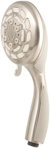 Distinctives Deluxe Massager Handheld Shower Head - 7 Spray Settings, Brushed Nickel by distinctives