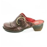 Josef Seibel Carmen Leather Clogs – Open Back