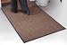 Chevron Ribbed Mat 4 X6 Brown