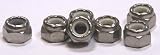 1 1/4-7 NE Nylon Insert Locknuts / Light Hex Standard / Steel / Zinc / 14 Pc. Carton