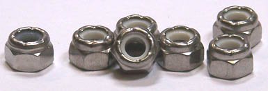 1 5/8-5.5 Heavy Hex Nylon Insert Locknuts (NU) / Steel / Zinc / 8 Pc. Carton
