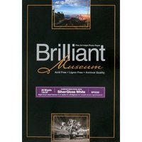 Museum SilverGloss White Paper 13 x 19 , 25 Sheets