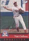 Matt Guiliano, Reading Phillies - Phillies Affiliate Autographed Card