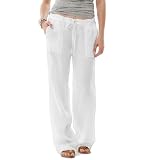 Michael Stars Linen Drawstring Pant