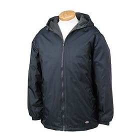 Dickies Adult Fleece-Lined Hooded Nylon Jacket by Dickies