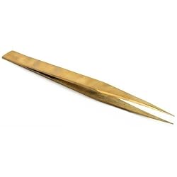 Antimagnetic Brass Tweezers Watchmakers Repair Tool #AA