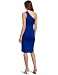Wrapper Women's One Shoulder Gathered Dress, Royal, Medium/8
