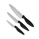 Shenzhen Knives Chef Series. Ceramic Knife Set - 3-piece (6" Chef's, 5" Slicing & 3" Paring)