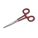 Aven 12011 Stainless Steel Hemostat Straight with Plastic Grips, 5" Length