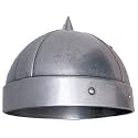 Germanic / Viking Cone Helmet with Spike - Replica Helm Featuring All Metal Construction - Head Armor
