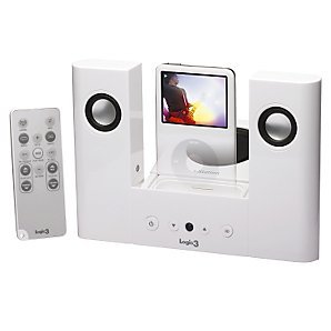 Logic3 iStation7 iPod Speaker System (White)