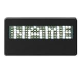 Programable Scrolling White LED Name Card / Tag