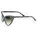 zeroUV® - Polka Dot Cat Eye Womens Mod Fashion Super Cat Sunglasses