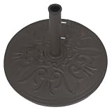 45 lbs Premium Aluminium Cast Umbrella Base Stand - Desert Bronze