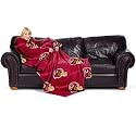 Washington Redskins Adult Comfy Throw Blanket with Sleeves