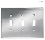 Brainerd #66899 Chrome Concentrate Triple Swit Plate