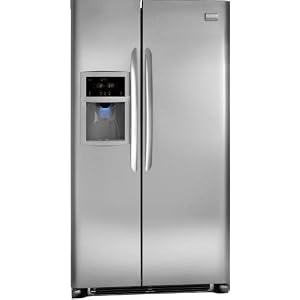 Frigidaire Gallery Series: DGHS2634K 26.0 cu. ft. Side by Side Refrigerator with 4 SpillSafe Glass S