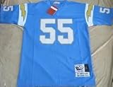 Junior Seau Throwback Jersey San Diego Chargers-all-sewn! Seller Guaranteed!