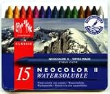 Neocolor Ii 15 Watersoluble Crayon Set