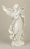 27" Josephs Studio Trumpeting Angel Outdoor Christmas Nativity Statue